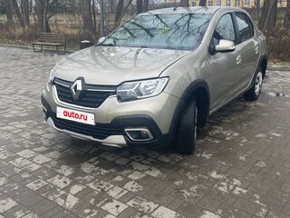 2019 Renault Logan Stepway II Рестайлинг, бежевый, 1000000 рублей, вид 1