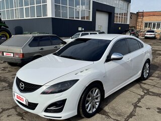 2011 Mazda 6 II (GH) Рестайлинг, белый, 599000 рублей, вид 1