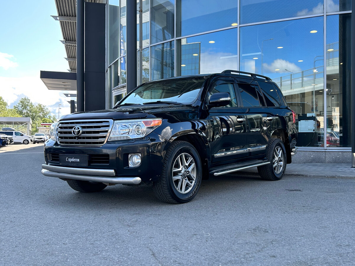 Купить б/у Toyota Land Cruiser 200 Series Рестайлинг 1 4.5d AT (235 л.с ...