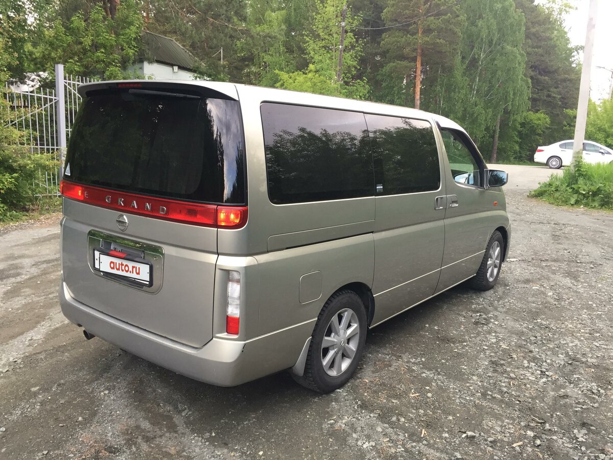 Nissan Elgrand e50 РјРёРЅРёРІСЌРЅ 5 РґРІ