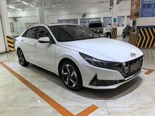 2021 Hyundai Elantra VII (CN7), белый, 1476000 рублей, вид 1