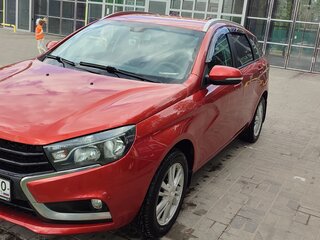 2018 Lada (ВАЗ) Vesta SW I, красный, 1200000 рублей, вид 1
