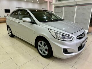 2014 Hyundai Solaris I, серый, 869900 рублей, вид 1