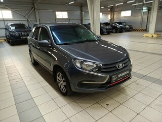 2020 Lada (ВАЗ) Granta I Рестайлинг, серый, 470000 рублей, вид 3