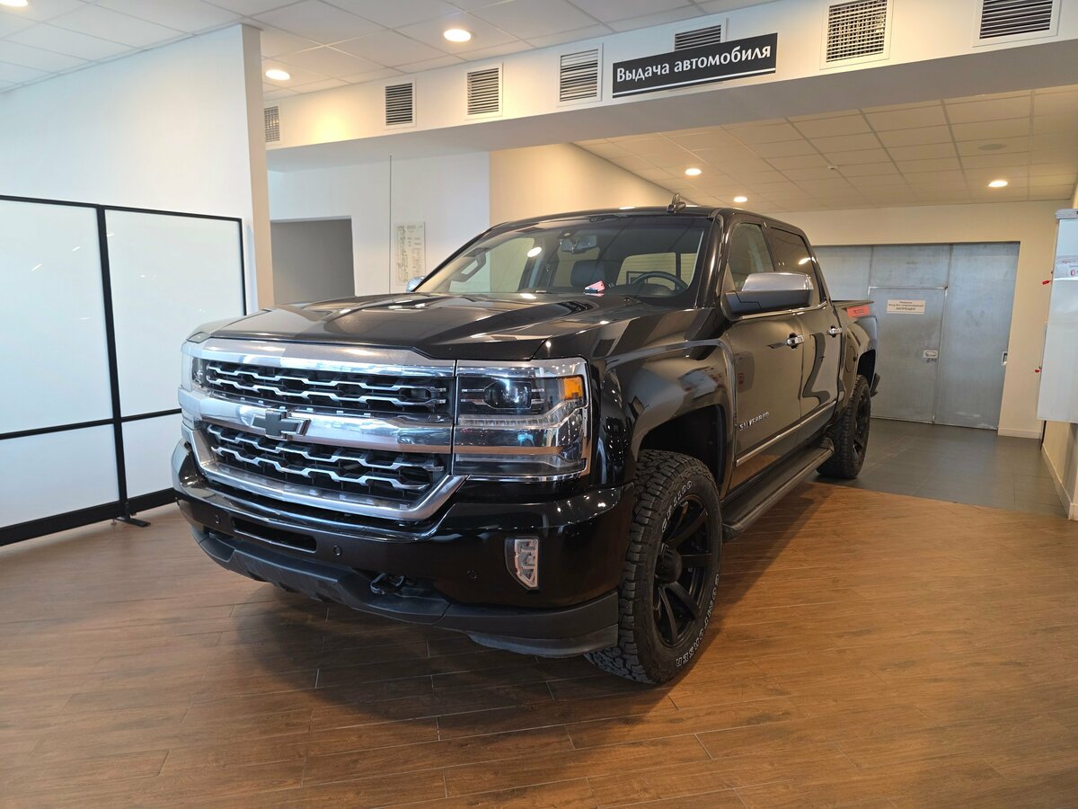 Chevrolet Silverado Crew Cab 6-speed III (K2XX) Рестайлинг