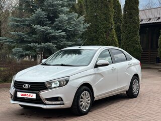 2016 Lada (ВАЗ) Vesta I, белый, 500000 рублей, вид 1