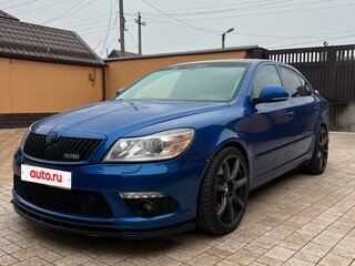 2010 Skoda Octavia RS II Рестайлинг, синий, 1200000 рублей, вид 1