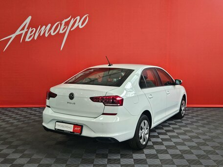 2021 Volkswagen Polo VI, белый, 1395000 рублей, вид 5