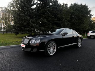 2008 Bentley Continental GT Speed I, чёрный, 3190000 рублей, вид 1
