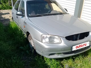 2006 Hyundai Accent ТагАЗ II, серебристый, 250000 рублей, вид 1