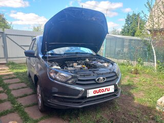 2019 Lada (ВАЗ) Granta I Рестайлинг, серебристый, 310000 рублей, вид 1
