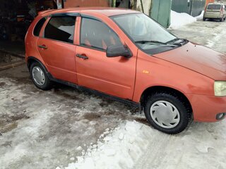 2011 Lada (ВАЗ) Kalina I, красный, 105000 рублей, вид 1