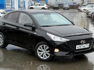 2021 Hyundai Solaris II Рестайлинг, чёрный, 1249000 рублей, вид 1