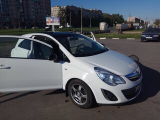 2012 Opel Corsa D Рестайлинг II, белый, 450000 рублей, вид 3