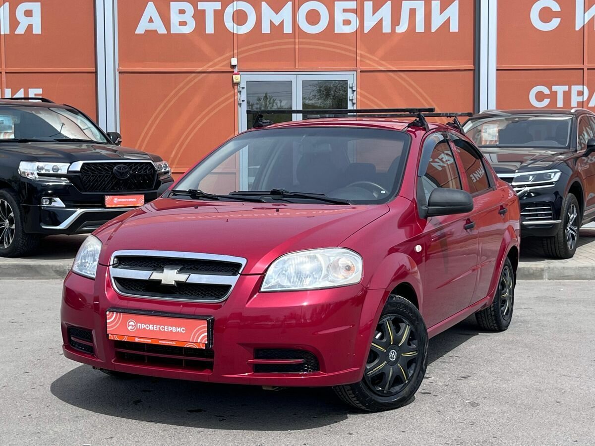 Chevrolet Aveo I Рестайлинг