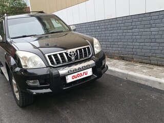 2008 Toyota Land Cruiser Prado 120 Series Рестайлинг, чёрный, 2150000 рублей, вид 1
