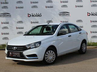 2016 Lada (ВАЗ) Vesta I, белый, 755000 рублей, вид 1