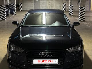 2015 Audi A7 I (4G) Рестайлинг, синий, 1990000 рублей, вид 1