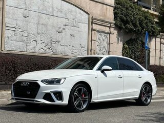 2021 Audi A4 35 TFSI Long V (B9) Рестайлинг, белый, 2170605 рублей, вид 1