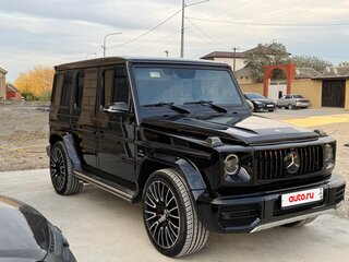 2017 Mercedes-Benz G-Класс AMG 63 AMG I (W463) Рестайлинг 3, чёрный, 7200000 рублей, вид 2