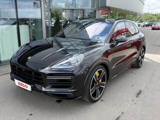 2018 Porsche Cayenne Turbo III, чёрный, 8650000 рублей, вид 1