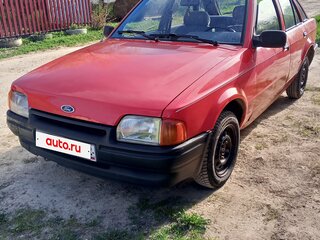 1987 Ford Escort IV, красный, 72000 рублей, вид 2