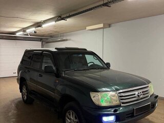 2004 Toyota Land Cruiser 100 Series Рестайлинг 1, зелёный, 1283000 рублей, вид 3