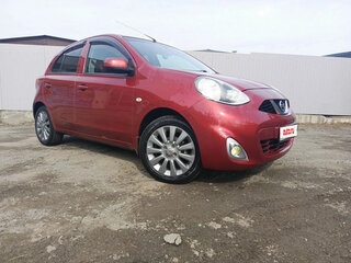 2018 Nissan March IV (K13) Рестайлинг, красный, 500000 рублей, вид 1