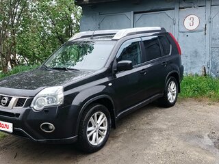 2012 Nissan X-Trail II Рестайлинг, чёрный, 1300000 рублей, вид 1