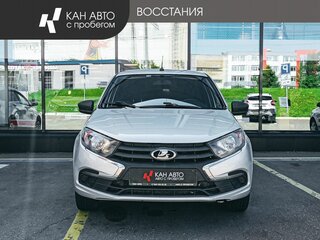 2019 Lada (ВАЗ) Granta I Рестайлинг, серебристый, 498386 рублей, вид 2