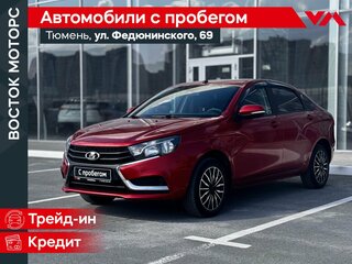 2019 Lada (ВАЗ) Vesta I, красный, 490000 рублей, вид 1