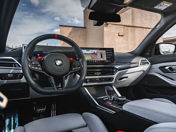 2026 BMW M3 Competition Package VI (G80) Рестайлинг, зелёный - вид 21