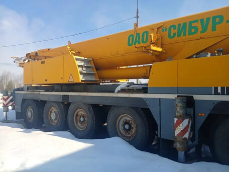 2001 Liebherr LTM краны с телескопической стрелой, жёлтый, 70000000 рублей, вид 1