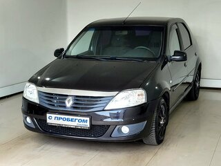 2011 Renault Logan I Рестайлинг, чёрный, 460000 рублей, вид 1