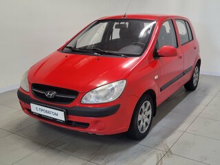 2010 Hyundai Getz I Рестайлинг, красный, 320000 рублей, вид 1