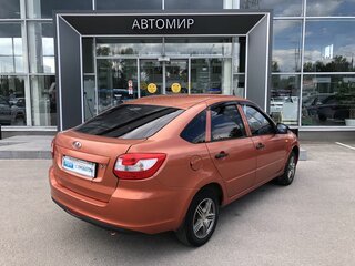 2014 Lada (ВАЗ) Granta I, оранжевый, 303500 рублей, вид 5