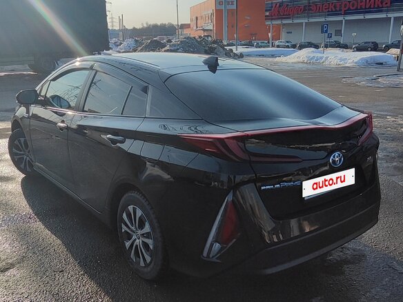 2021 Toyota Prius PHV ZVW52 Prime IV (XW50), чёрный, 2900000 рублей - вид 16