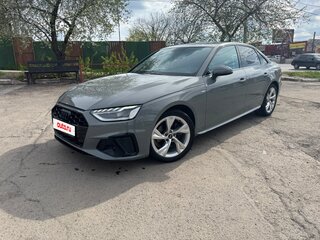 2022 Audi A4 35 TFSI V (B9) Рестайлинг, серый, 3570000 рублей, вид 1
