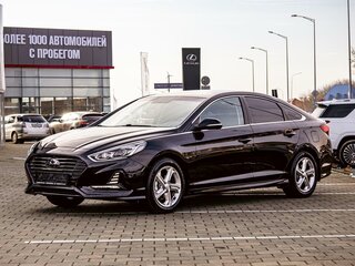 2019 Hyundai Sonata VII (LF) Рестайлинг, чёрный, 1495000 рублей, вид 1