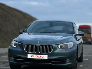 2009 BMW 5 серии Gran Turismo 550i VI (F10/F11/F07), голубой, 1300000 рублей, вид 4