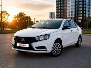 2017 Lada (ВАЗ) Vesta I, белый, 779000 рублей, вид 1