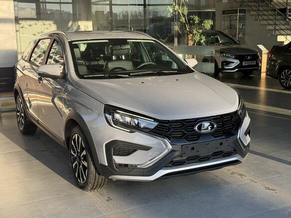 2026 Lada (ВАЗ) Vesta SW Cross I Рестайлинг (NG), серебристый