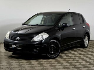 2012 Nissan Tiida I Рестайлинг, чёрный, 365000 рублей, вид 1