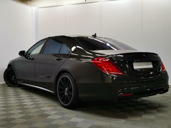 2013 Mercedes-Benz S-Класс 500 Long VI (W222, C217), коричневый - вид 4