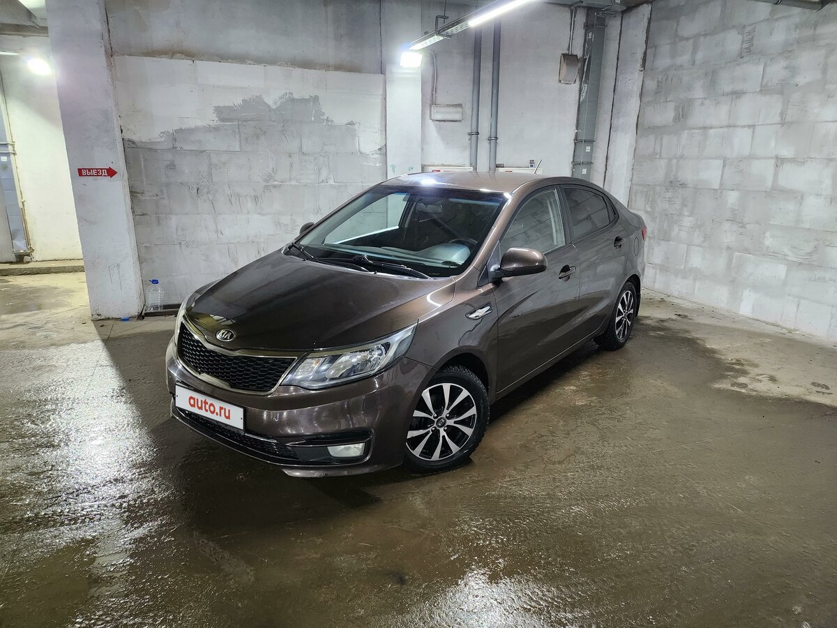 Купить б/у Kia Rio III Рестайлинг 1.6 AT (123 л.с.) бензин автомат в ...