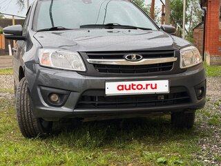 2016 Lada (ВАЗ) Granta I, серебристый, 570000 рублей, вид 1