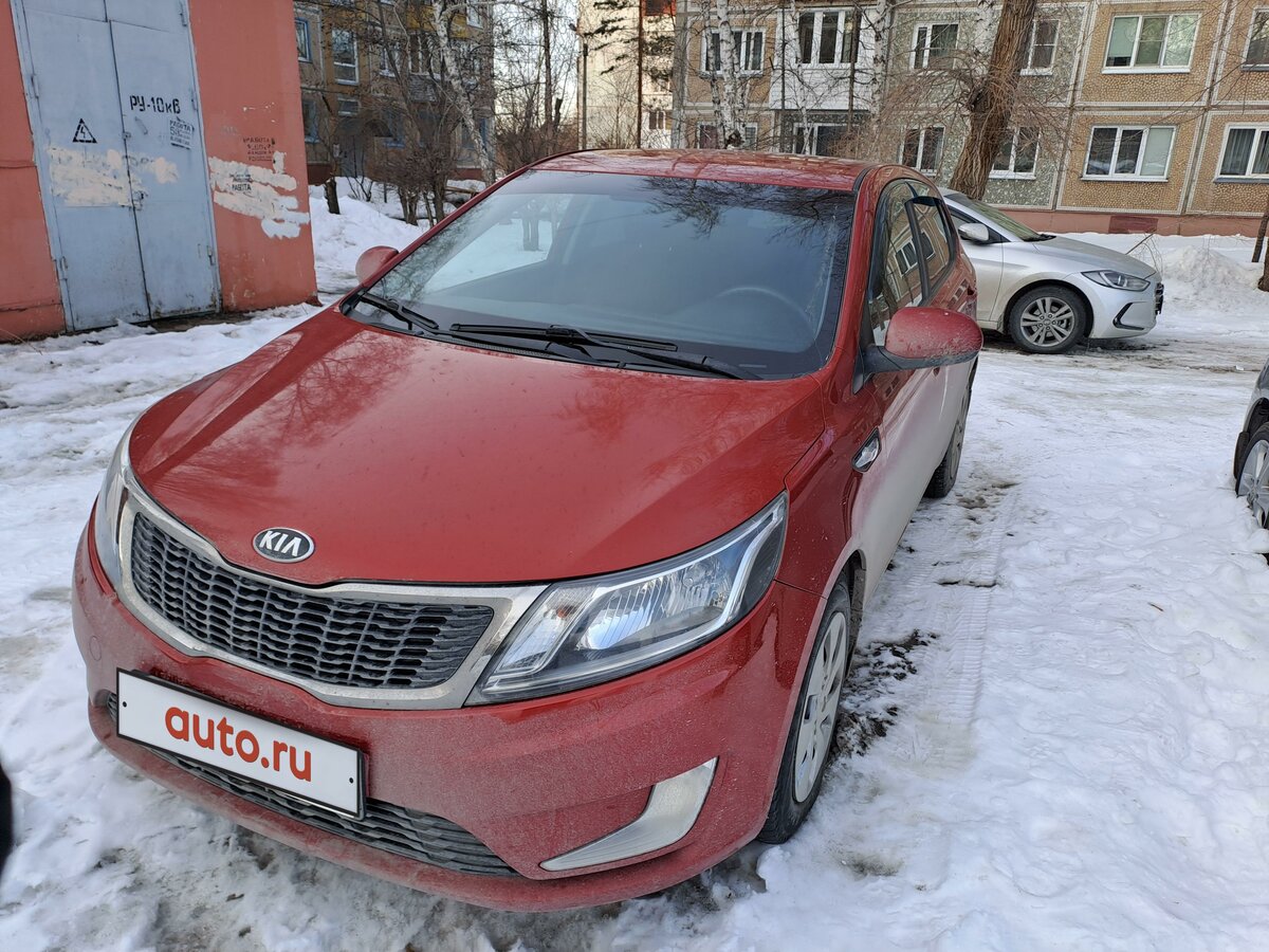 Купить б/у Kia Rio III 5-speed 1.6 MT (123 л.с.) бензин механика в ...