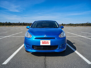 2015 Mitsubishi Mirage VI, синий, 685000 рублей, вид 4