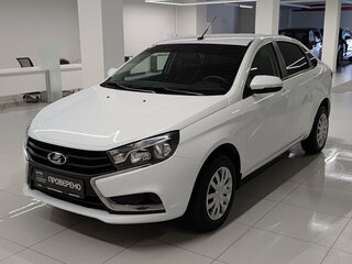 2019 Lada (ВАЗ) Vesta I, белый, 887000 рублей, вид 1