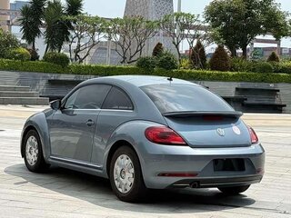2019 Volkswagen Beetle II (A5), голубой, 1310333 рублей, вид 4